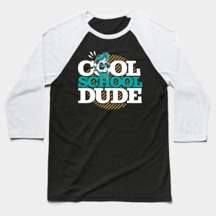 Cool School Dude Panda Baseball T-Shirt